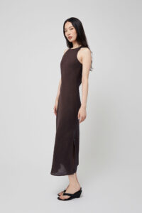 Sc 20260507 Db Ecom May26348 30 Paloma Linen Dress Chocolate 002 1 Sc 20260507 db ecom may26348 30 paloma linen dress chocolate 002 1